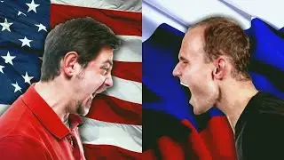 Разговор Русского с Американцем|чё вам дома не сидится чего припёрлись