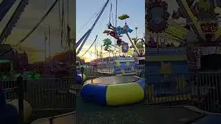Ryder Did A Backflip! Yay! #shorts #kids #fair #backflip #trampoline #fyp #shortvideo #fun #cute