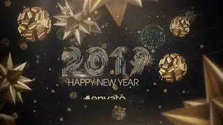 After Effects Templates  Free Download - New Year 2019