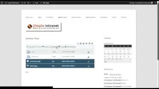 Simple Files WordPress Plugin