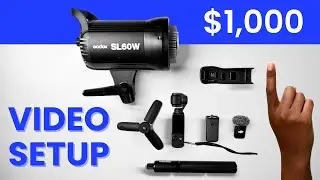 Creating a High-Quality YouTube Studio Under $1,000