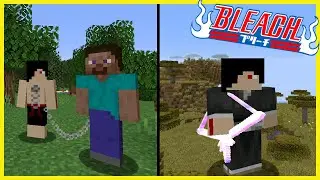 POWER OF A QUINCY, SHINIGAMI & HOLLOW AT ONCE?! Minecraft Bleach Mod Episode 2