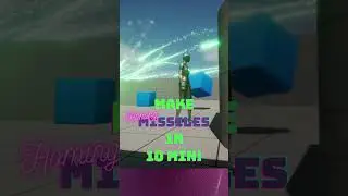 Homing Missiles in 10 minutes!  #shorts #unrealengine #gamedevelopment #tutorial
