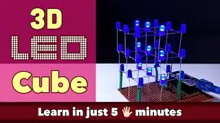 How to Make a 3x3x3 LED Cube with Arduino | Step-by-Step Tutorial