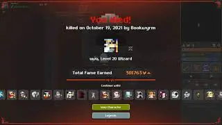 how to lose top 100 wizard in ROTMG, i quit