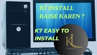 install #k7 antivirus #computer # install kaise Karen # how to install K7 antivirus