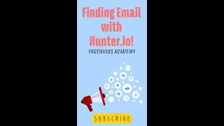 Master Email Finding with Hunter.io! 🕵️‍♂️ Step-by-Step Guide 🚀 #HunterIO #EmailMarketing
