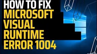 How to Fix Microsoft Visual Basic run time error 1004 | Fix run time error 1004 vba
