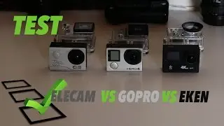 TestaCam | Test ELECAM EXPLORER ELITE VS GoPro VS EKEN H8R