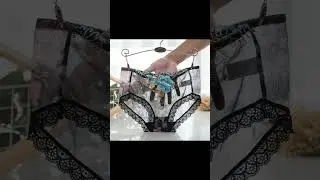 Женские прозрачные, кружевные трусики