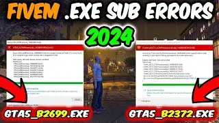 GTA5_b2372.exe!sub_1411BE064 (0x0),GTA5_b2699.exe!sub_1412E71A8 (0x116) Error Fix FiveM (GTA V) 2024