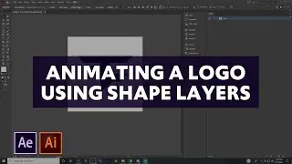 How to Animate a Logo Using Shape Layers in After Effects!