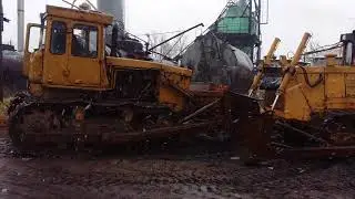 Обзор Бульдозера Б-10М / Т-170М (Russian Bulldozers)