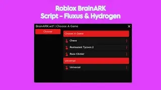 Roblox BrainARK Script | Works On Fluxus, Hydrogen & Arceus X | Updated