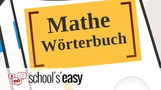 Mathe - Deutsch | Deutsch - Mathe | Fachbegriffe erklärt!