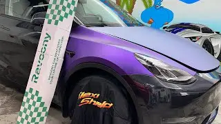 How hard is it to wrap chrome? #wrap #vinylwrap  #carwrapping #wrappingcars