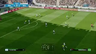ARGENTINA VS BRASIL FINAL COPA AMERICA 2021 GAMEPLAY !!