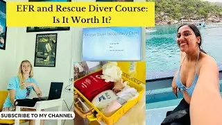 Completing My EFR + Rescue Diving Course in Thailand