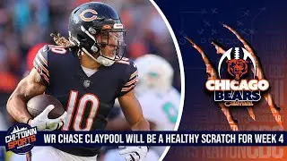 Chase Claypool Will Be A Healthy Scratch For Week 4