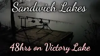 sandwich lakes 48hrs on victory lake plus 1st look at some Aptus end tackle