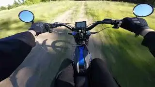 Talaria Sting R Forest Ride POV - Dji Osmo 4