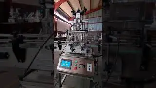 Fully automatic 2 head piston filling machine