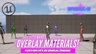 Create Dynamic Overlay Materials in Unreal Engine: Complete Tutorial + Downloadable Assets