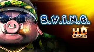 SWINE HD Remaster /// прохождение за зайцев # 5 уничтожение дамбы