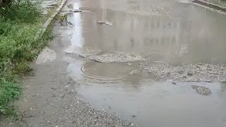 Срочно! В Якутске льет дождь! ура дыма нет, зато появились большие лужи. 24 июля.