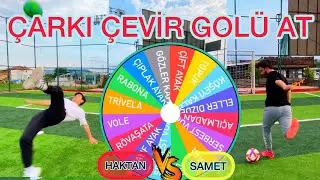 TURN THE WHEEL GOAL!! - WHEEL FOOTBALL (Football Challenge - Wheel Challenge)