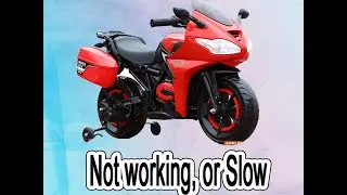 charging bike slow ||Technical videos || Electric bike slow || Toy bike slow|| Electric bike no work