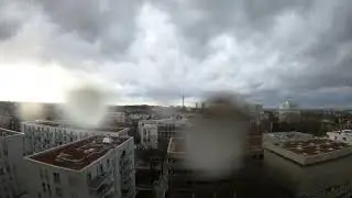 Sturm Sabine 2020 über München