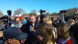 Собчак. Ядрово. Общение с гражданином России