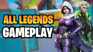 APEX LEGENDS MOBILE 2.0 ALL LEGENDS GAMEPLAY!!! (High Energy Heroes)