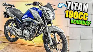 O QUE ACONTECEU COM MINHA TITAN 190 QUE SUMIU 💭