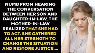 After overhearing her son and daughter-in-law,the mother-in-law was shocked.What she learned made...