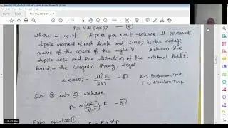 Ferroelectrics : Part 3 - The Dipole Theory of Ferroelectrics