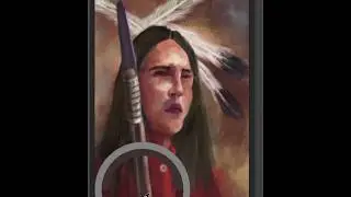Indio americano - Speed Paint