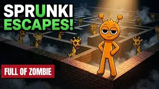 Sprunki Takes on the Craziest Zombie Maze Ever