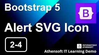 Bootstrap 5 | Alert SVG Icon | 005 Episode 2-4 Demo