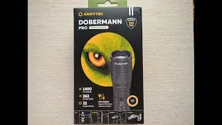 Armytek Dobermann Pro Magnet USB Warm, Tactical Flashlight, тактический фонарик