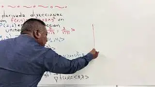 DERIVADA DIRECCIONAL DE UNA FUNCIÓN DE DOS VARIABLES EN UN PUNTO Y UNA DIRECCIÓN Ejemplo.