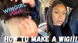 🔥DIY : HOW TO MAKE A WIG | Wingirl Hair | Natasha Nicole