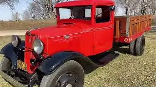 1934 Ford Model BB, V8 Dually Truck was hard to start after sitting. My fix.  See and Hear it Run!