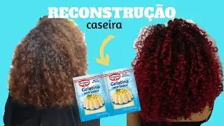 RECONSTRUÇÃO CASEIRA PARA CABELOS DANIFICADOS| @eleonaysantos
