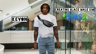 Creating Black Male Sim on The Sims 4 [ CAS MODE ] 10.25.24