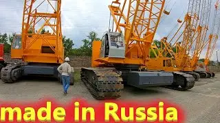 Monster crawler cranes that are made only in Chelyabinsk!