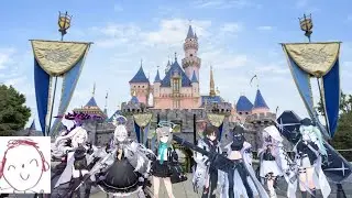 Students and Sensei Visiting Disneyland