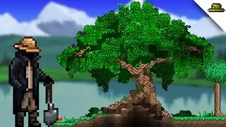 Oak Tree Speed Build | Terraria Tree Series #2