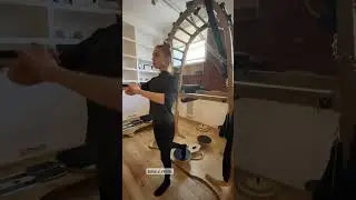 Анна Андрусенко занимается спортом